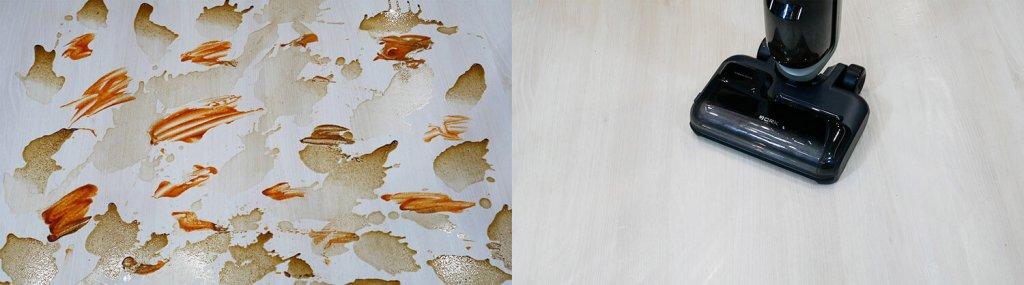 Bork V810: Eliminación de manchas difíciles