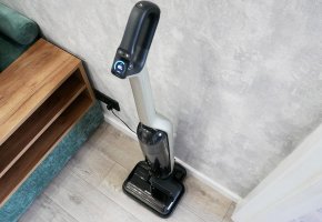 BORK V810: Aspiradora vertical de gama alta con limpiador a vapor y soplador