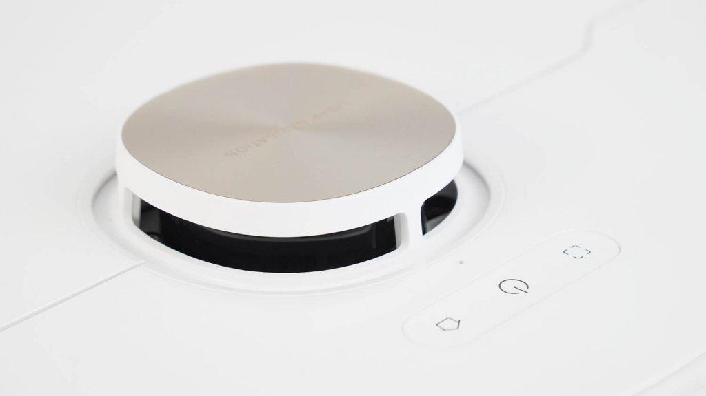 „DreameBot L10s Pro Ultra Heat“: Lidaras ir valdymo skydelis