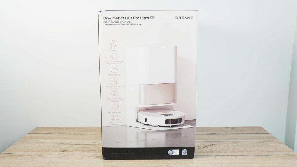 „DreameBot L10s Pro Ultra Heat“: dėžutė