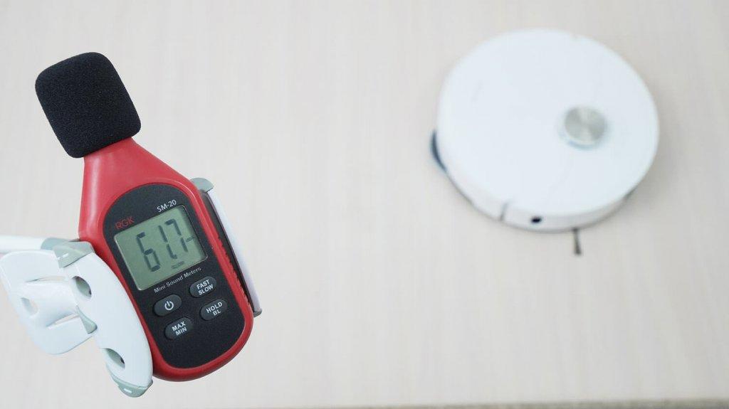 „DreameBot L10s Pro Ultra Heat“: triukšmo lygis