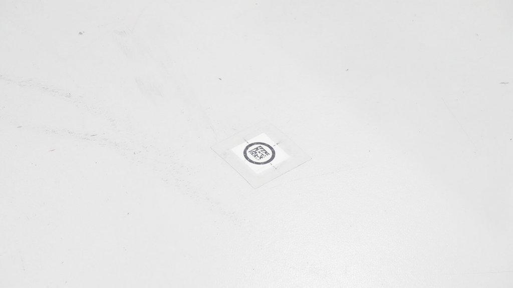 QR kodas išmaniajai krepšelio navigacijai