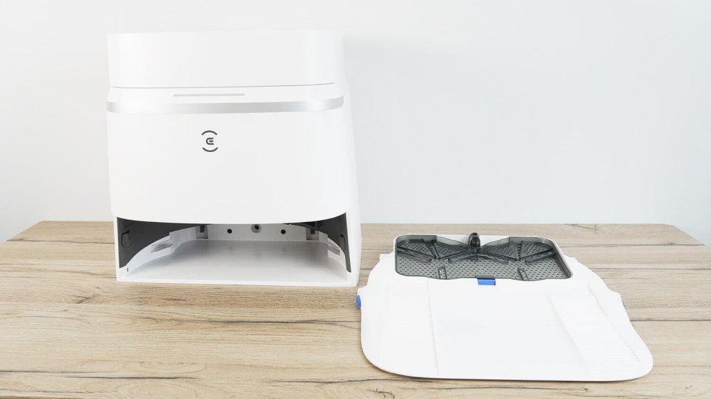 „Ecovacs Deebot T30 PRO“: visiškai nuimamas dėklas