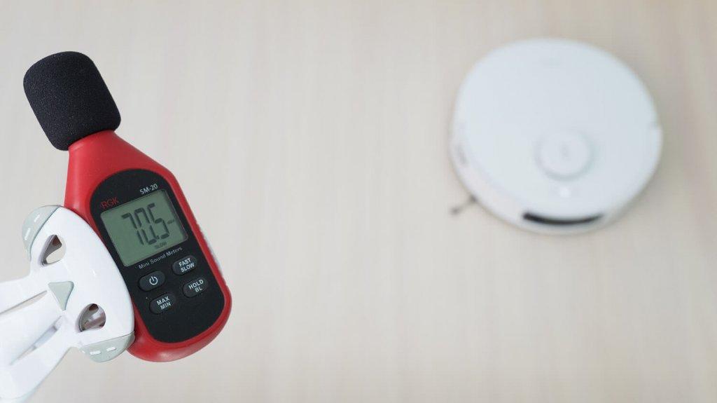 „Ecovacs Deebot T30 PRO“: triukšmo lygis