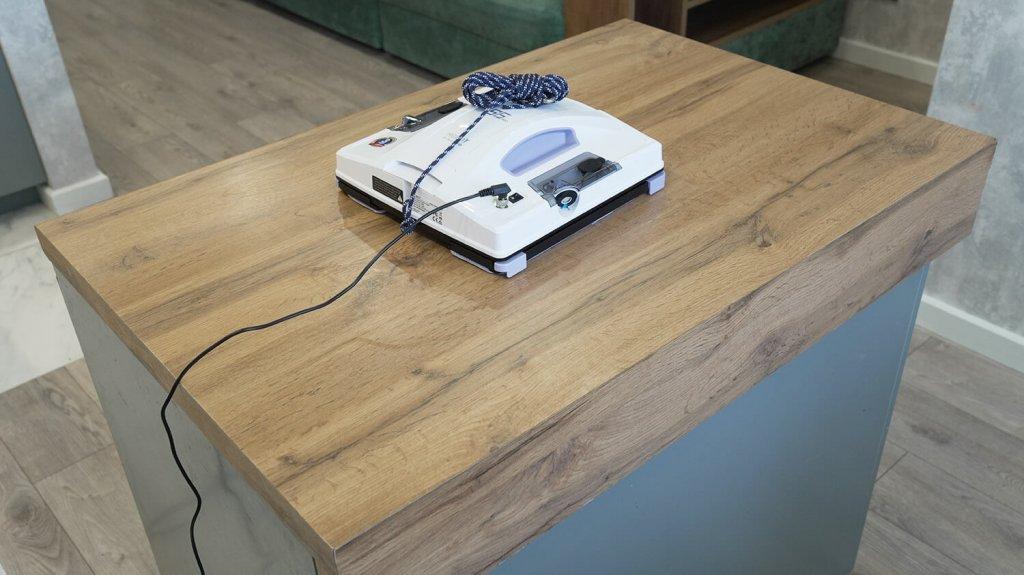 „Hobot S6 PRO“: Darbas ant horizontalaus paviršiaus