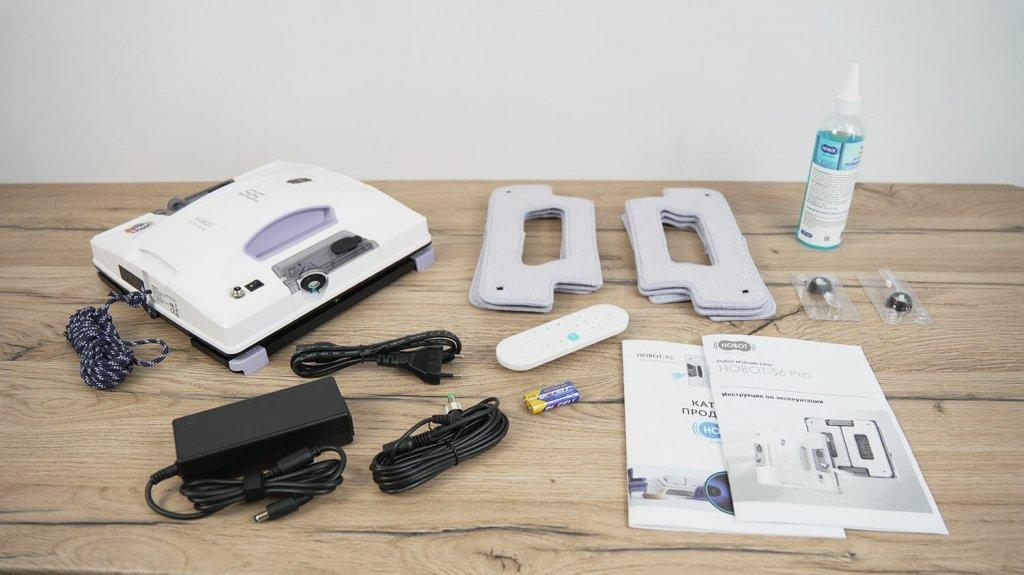 Hobot S6 PRO: Pakuotės turinys