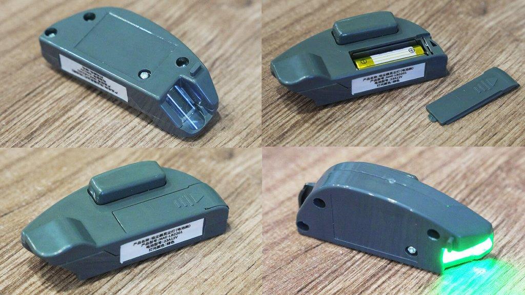 Nuimamas LED apšvietimas dulkių siurbliui