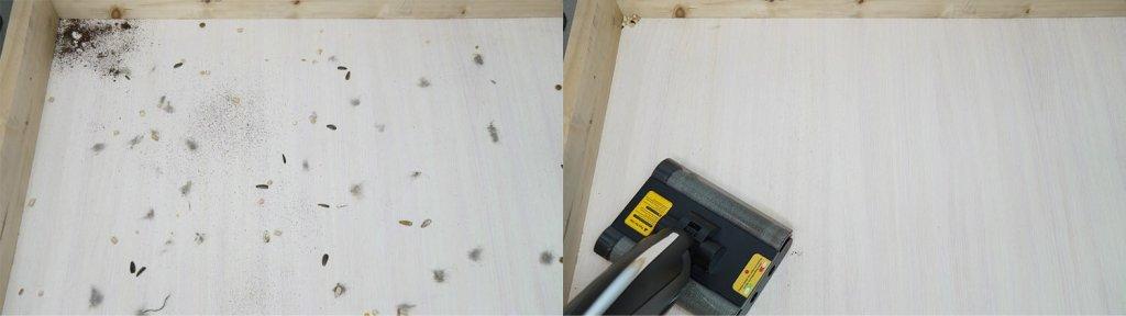 Deerma DEM-VX96W: Šiukšlių surinkimas