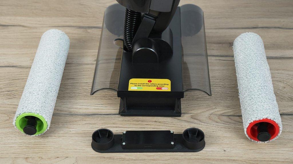 Deerma DEM-VX96W: Nuimami ritinėliai