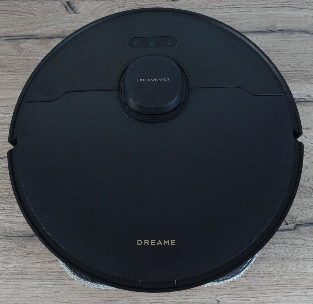 „Dreame Bot X40 Pro“: vaizdas iš viršaus