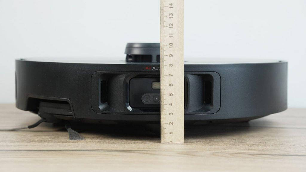 „Dreame Bot X40 Pro“: aukštis