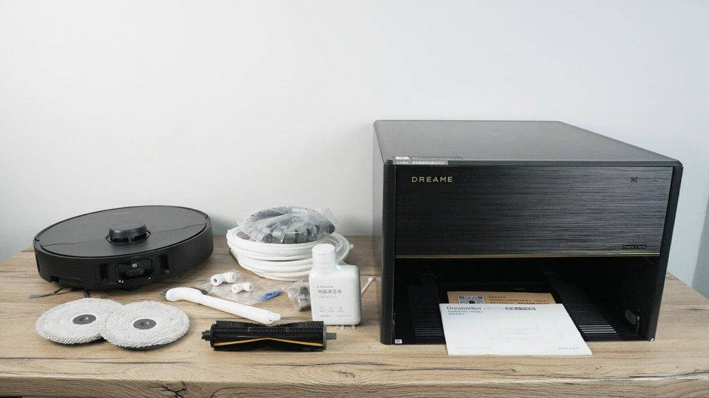 „Dreame Bot X40 Pro“: pakuotės turinys