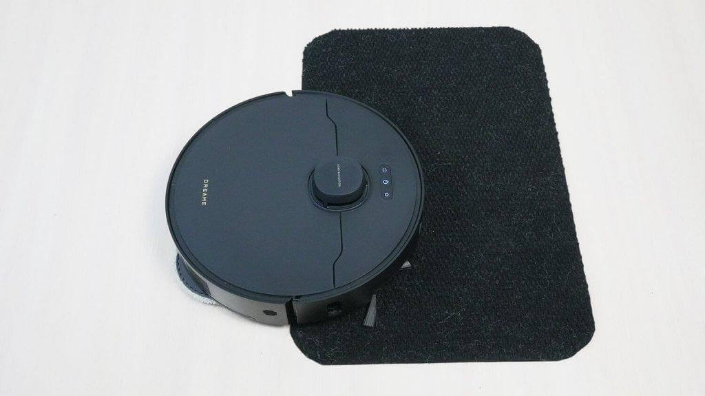 „Dreame Bot X40 Pro“: važiavimas juodais paviršiais