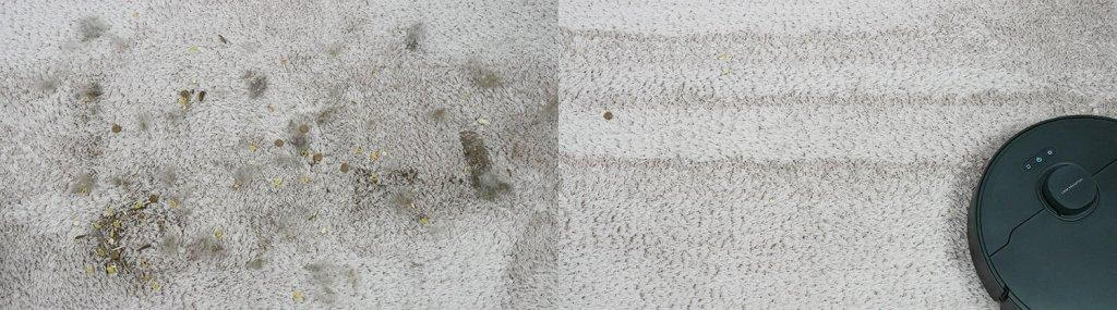 „Dreame Bot X40 Pro“: vidutinio plauko kilimų valymas