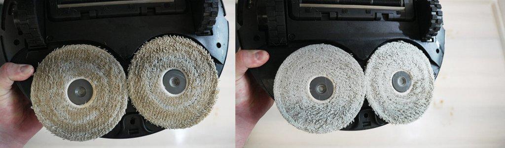 Dreame Bot X40 Pro: nešvarių servetėlių plovimas