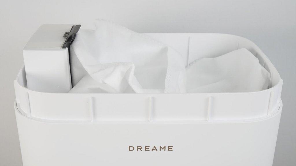 „DreameBot L10s Plus“: šiukšlių maišas