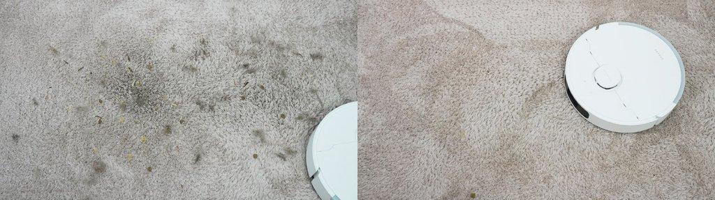„DreameBot L10s Plus“: kilimų valymas