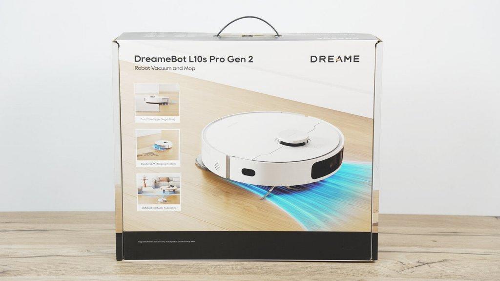 „DreameBot L10s Pro Gen 2“: dėžutė