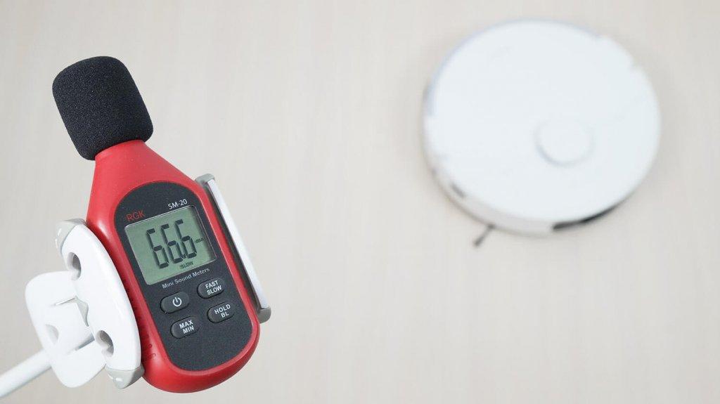 „DreameBot L10s Pro Gen 2“: triukšmo lygis