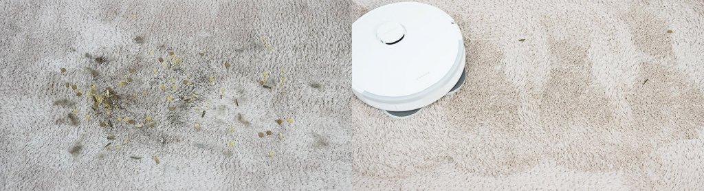 „DreameBot L10s Pro Gen 2“: kilimų valymas