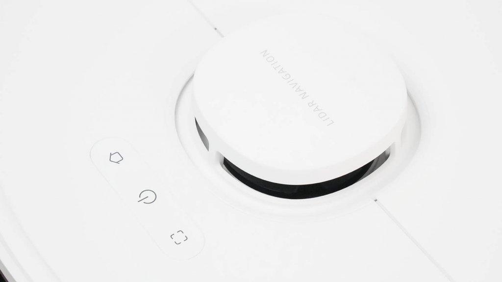 „DreameBot L10s Pro Gen 2“: Lidaras ir valdymo skydelis