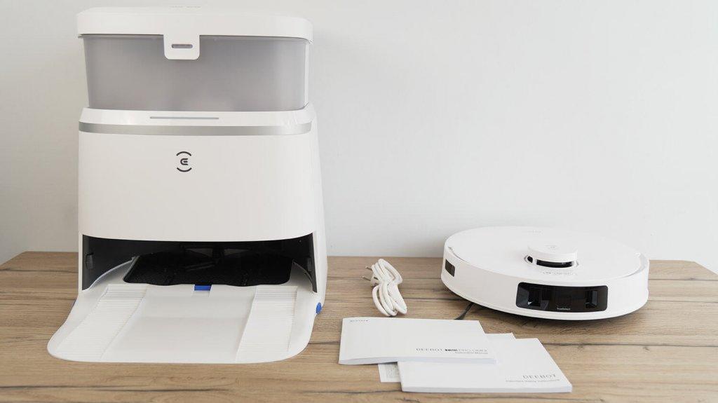 „Ecovacs Deebot T30 Pro OMNI“: pakuotės turinys