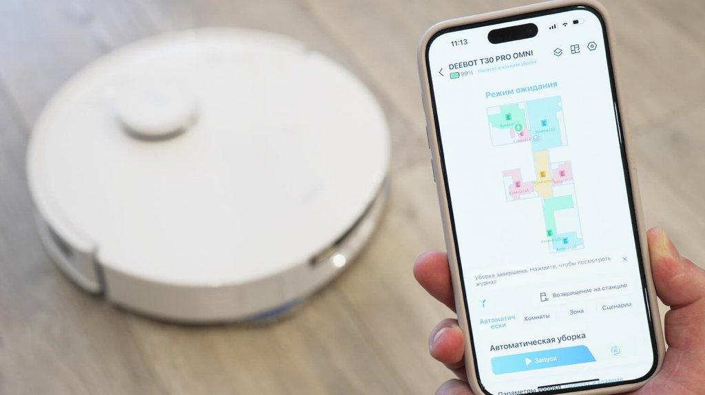 „Ecovacs Deebot T30 Pro OMNI“: Valdikliai