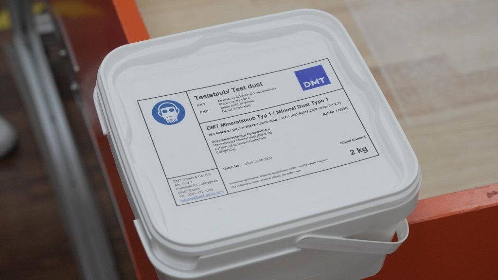 Bandomosios dulkės robotiniams dulkių siurbliams