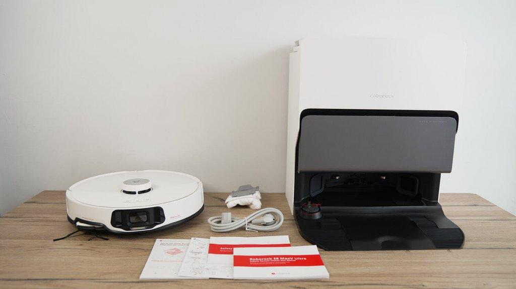 „Roborock S8 MaxV Ultra“: pakuotės turinys