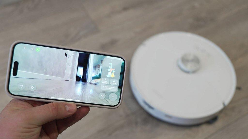 „Roborock S8 MaxV Ultra“: nuotolinis stebėjimas