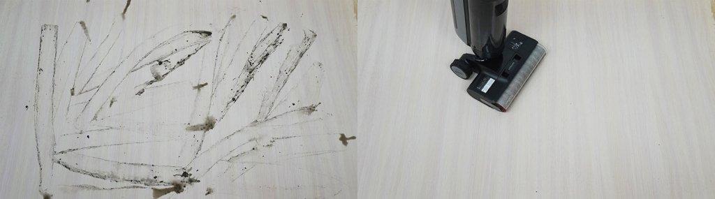 Dreame H13 Pro: Grindų valymas nuo nešvarumų