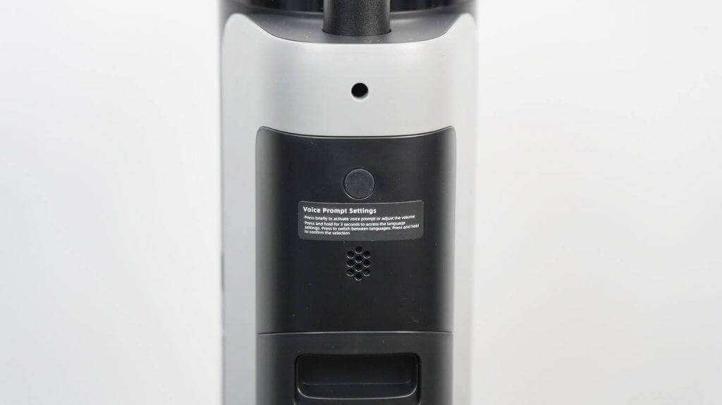 „Dreame H13 Pro“: balso paketo nustatymo mygtukas