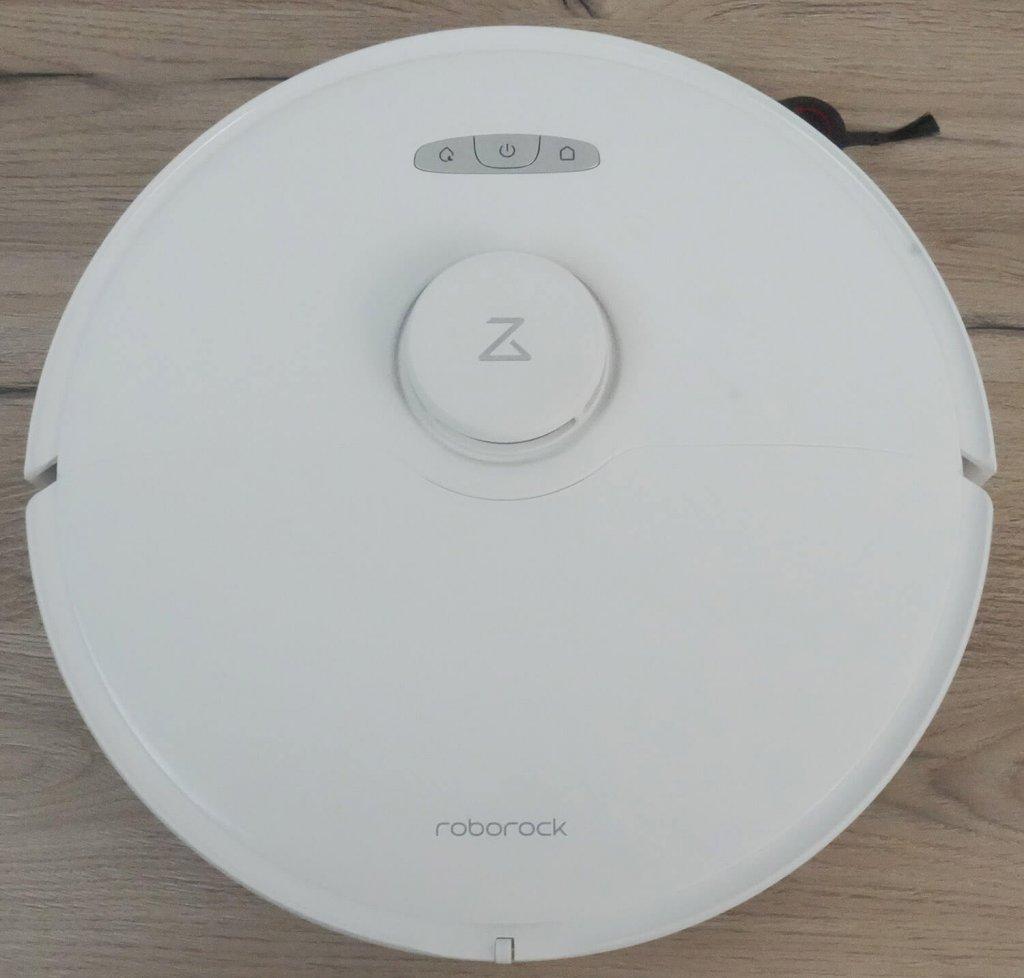 „Roborock S8 Max Ultra“: vaizdas iš viršaus