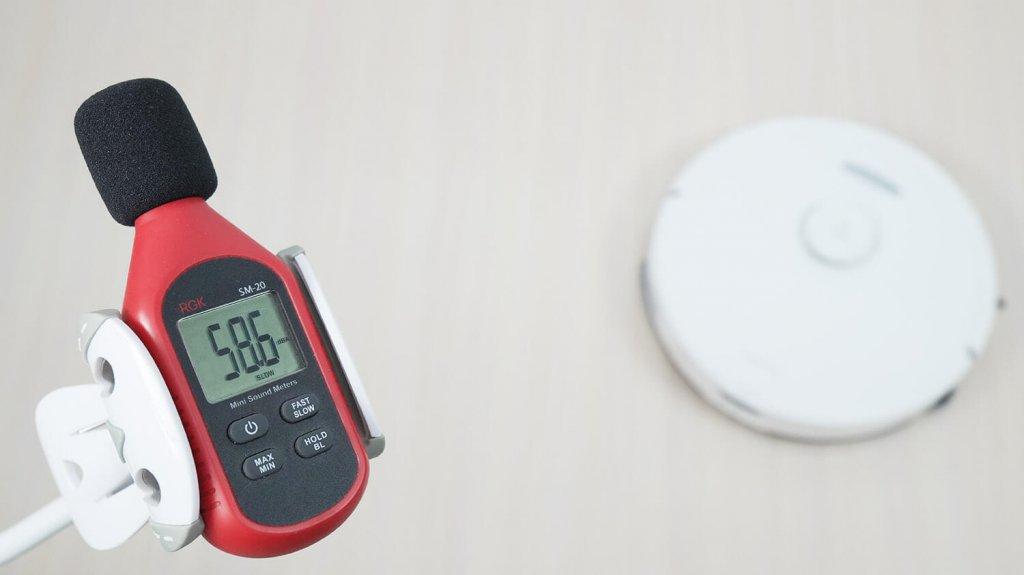 „Roborock S8 Max Ultra“: triukšmo lygis