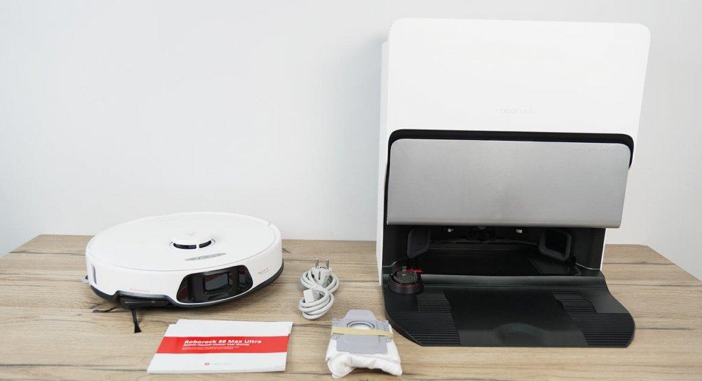 „Roborock S8 Max Ultra“: pakuotės turinys