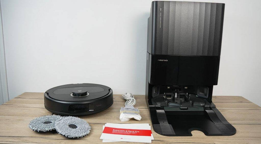 „Roborock Qrevo PRO“: pakuotės turinys