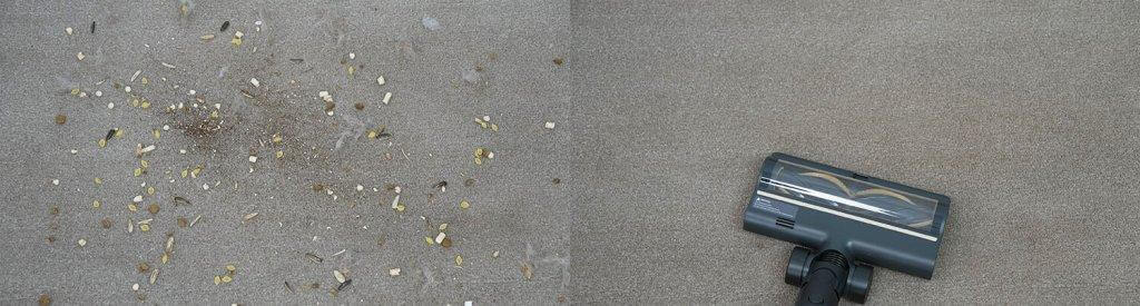 Dreame R10 Pro Aqua: Kilimų valymas