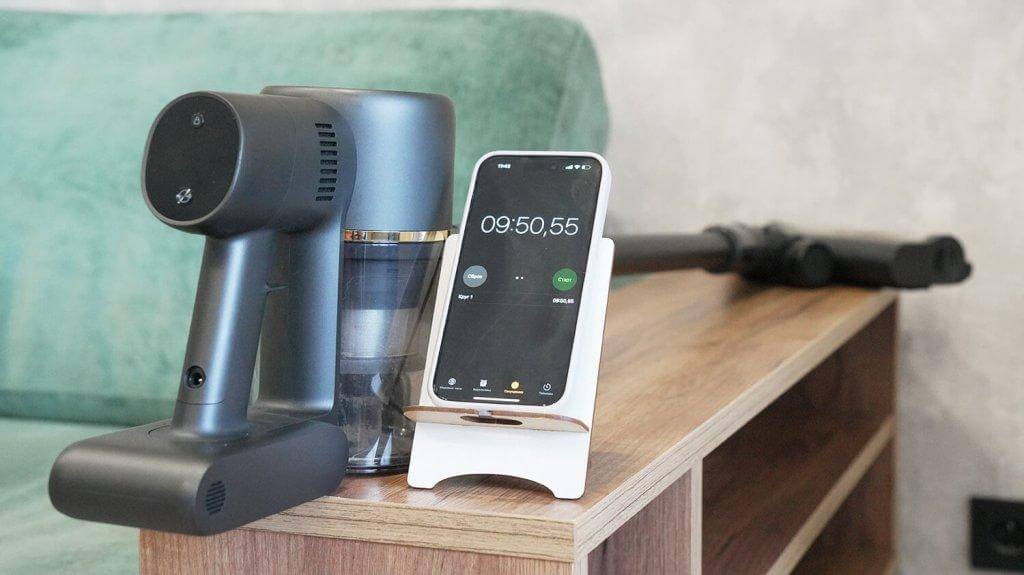 Dreame R10 Pro Aqua: baterijos veikimo laikas