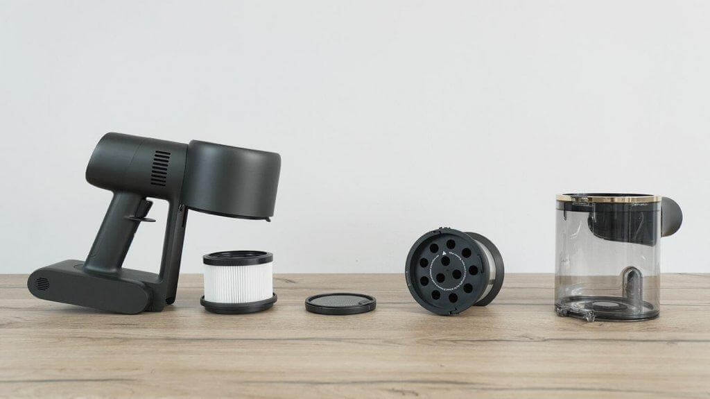 Dreame R10 Pro Aqua: filtravimo sistema