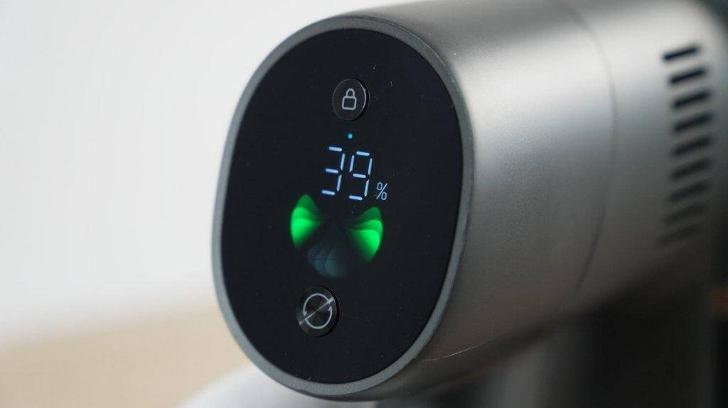 Dreame R10 Pro Aqua: Ekranas