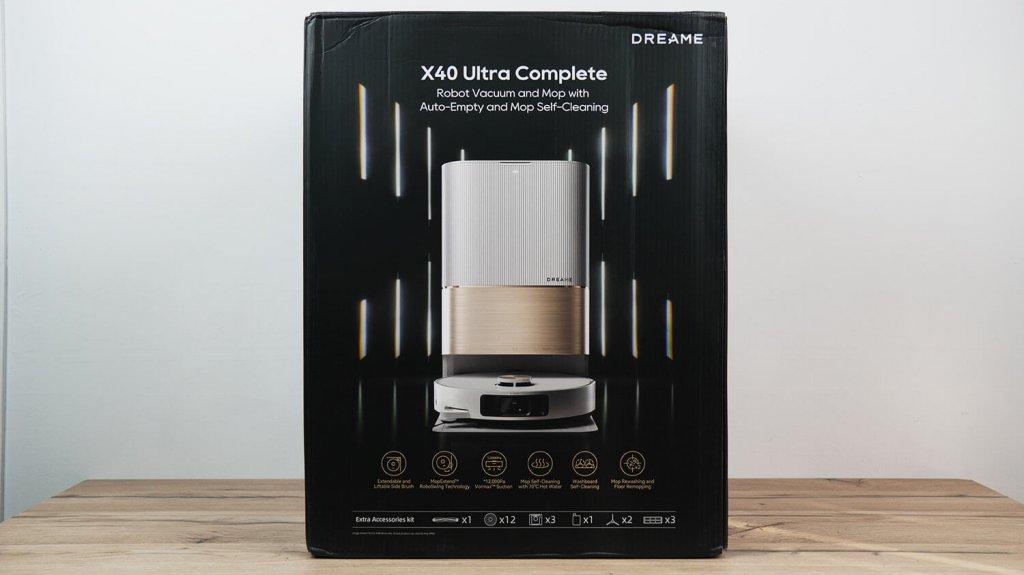 Dreame X40 Ultra Complete: Dėžutė