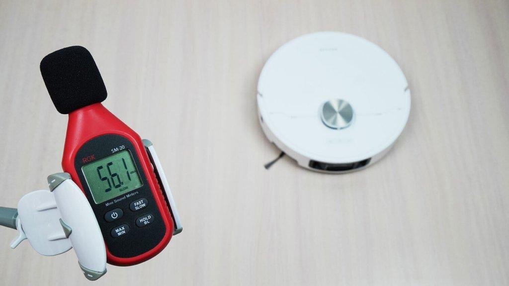 Dreame X40 Ultra Complete: triukšmo lygis