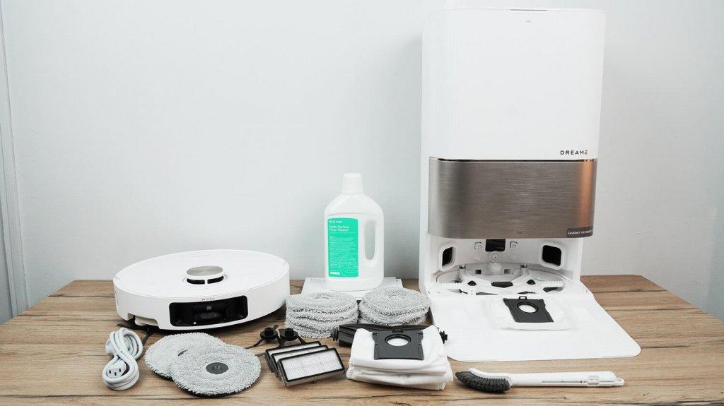 „Dreame X40 Ultra Complete“: pakuotės turinys