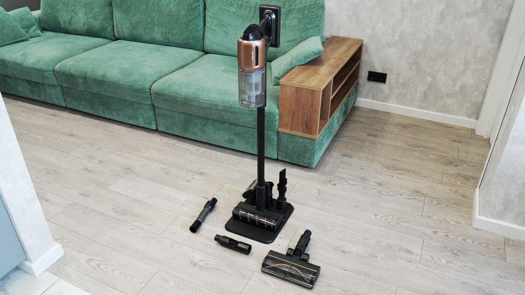 Dreame Z20: Dulkių siurblio ir priedų laikymas