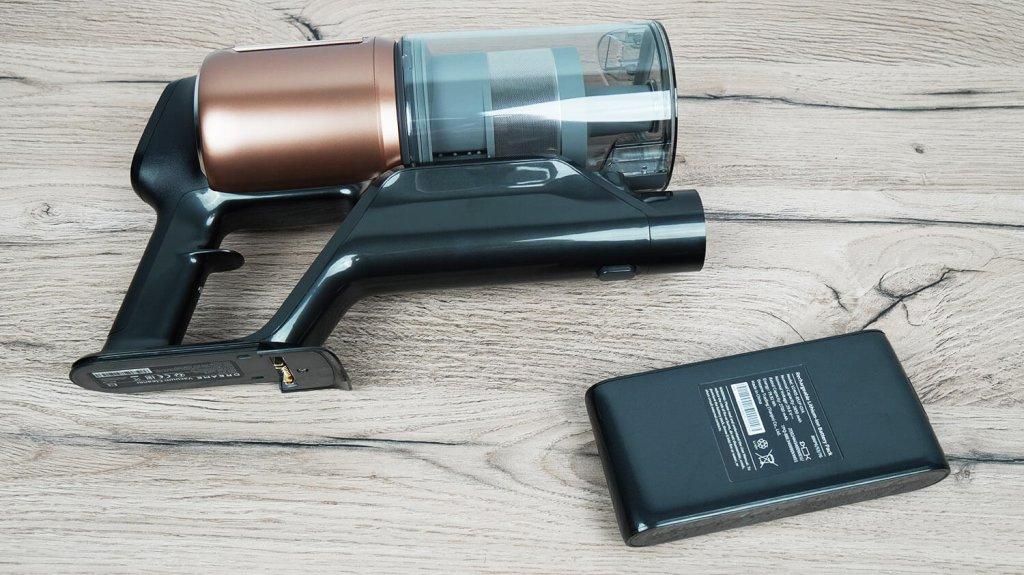 Dreame Z20: Išimama baterija