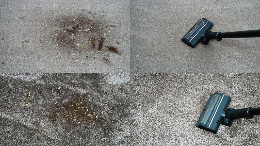 Dreame Z30: Kilimų valymas