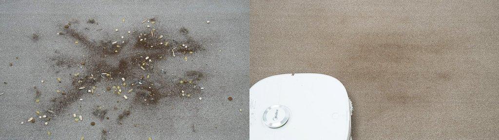 Midea VCR V12: Kilimų valymas