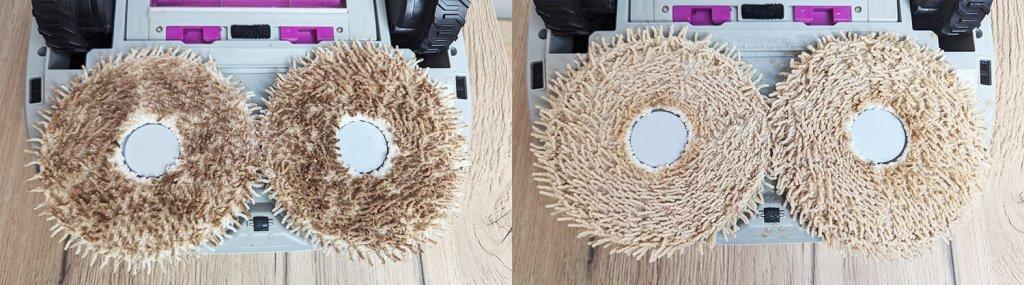 „Midea VCR V12“: servetėlių skalbimo kokybė