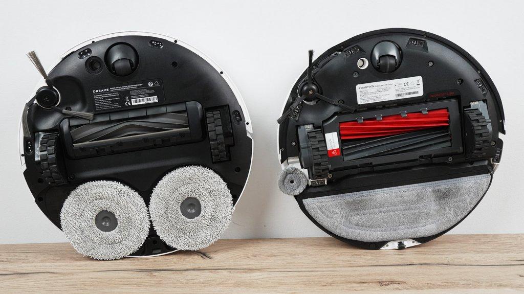 Roborock S8 MaxV Ultra ו-Dreame X40 Ultra: מודולי ניקוי