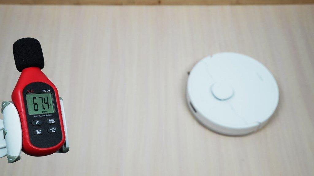 Dreame D10 Plus Gen 2: Triukšmo lygis